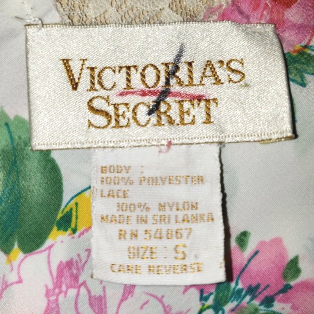 Vintage 80s Victoria's Secret Gold Label Slip Dress - Picture 4 of 4
